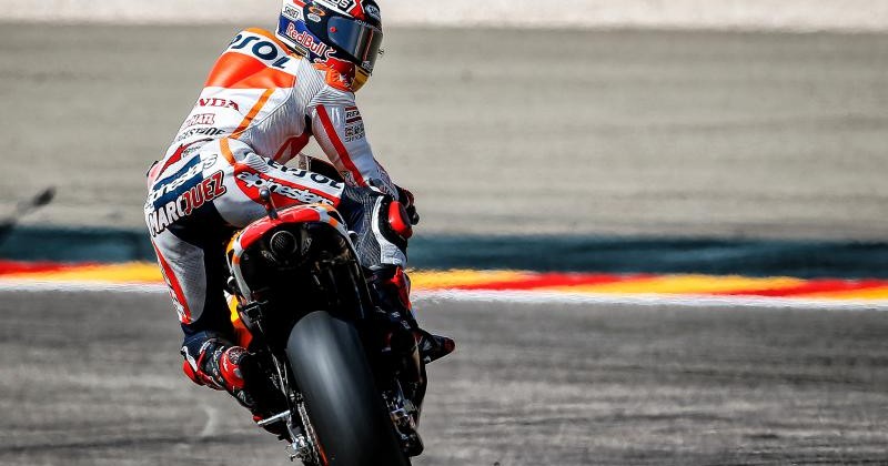 Маркес на поуле в Арагоне - MotoGP