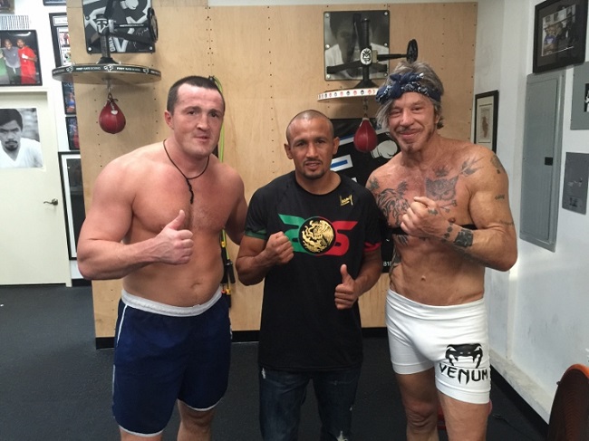 Лебедев, Салидо и Рурк, boxingscene.com