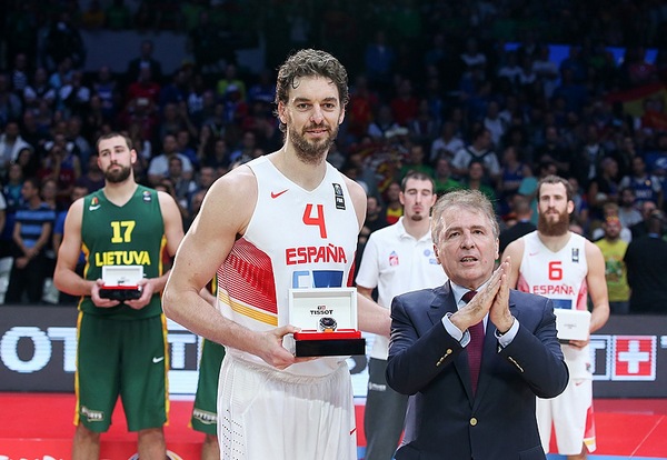 Пау Газоль – в тройке самых результативных игроков Евробаскета - Чемпионат Европы по баскетболу