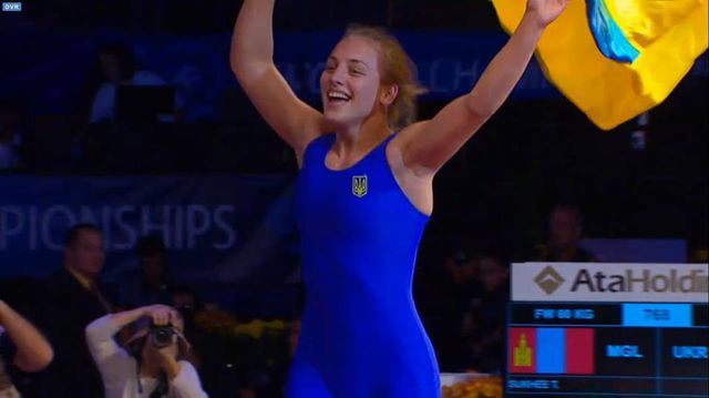 Украинка Гергель – чемпионка мира по вольной борьбе! - Борьба