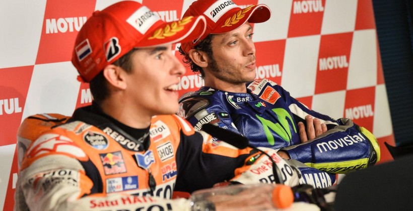 Маркес: "Росси слишком нервничает" - MotoGP