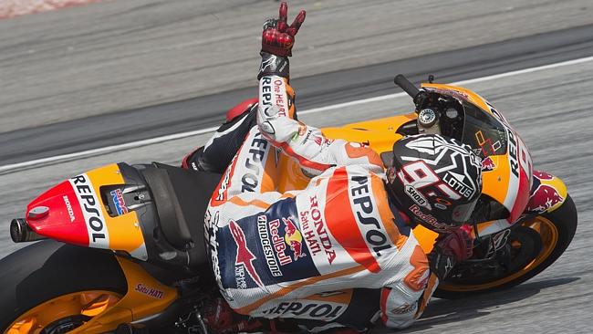 Маркес на поуле в Австралии - MotoGP