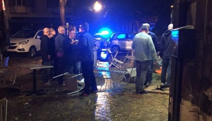 На фанатов Тоттенхэма напали в Брюсселе - Лига Европы