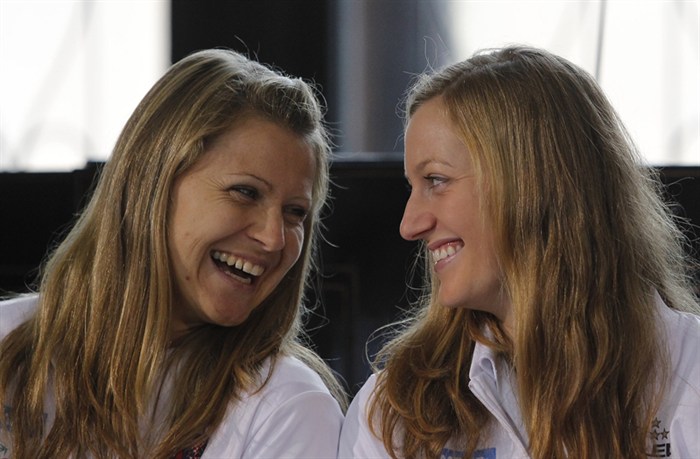 Луция Шафаржова и Петра Квитова, fedcup.com