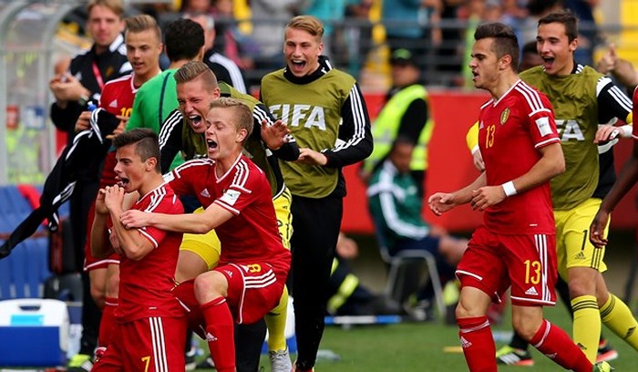 ЧМ-2015 (U-17). Матч за 3-е место. Бельгия на последних минутах обыгрывает Мексику - Футбол