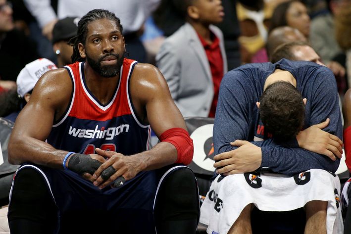 Нене  и Хамфрис, фото USA Today Sports