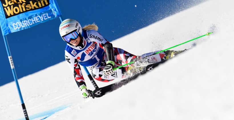 Брем выиграла первую попытку гиганта в Мариборе - Горные лыжи