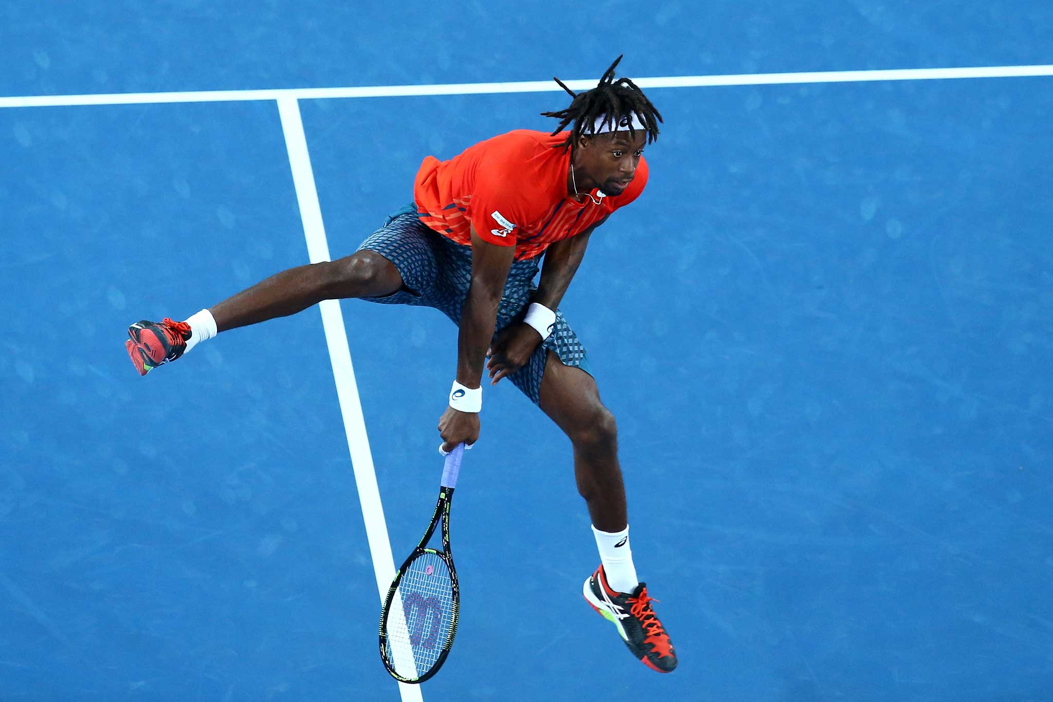 Гаэль Монфис, ausopen.com