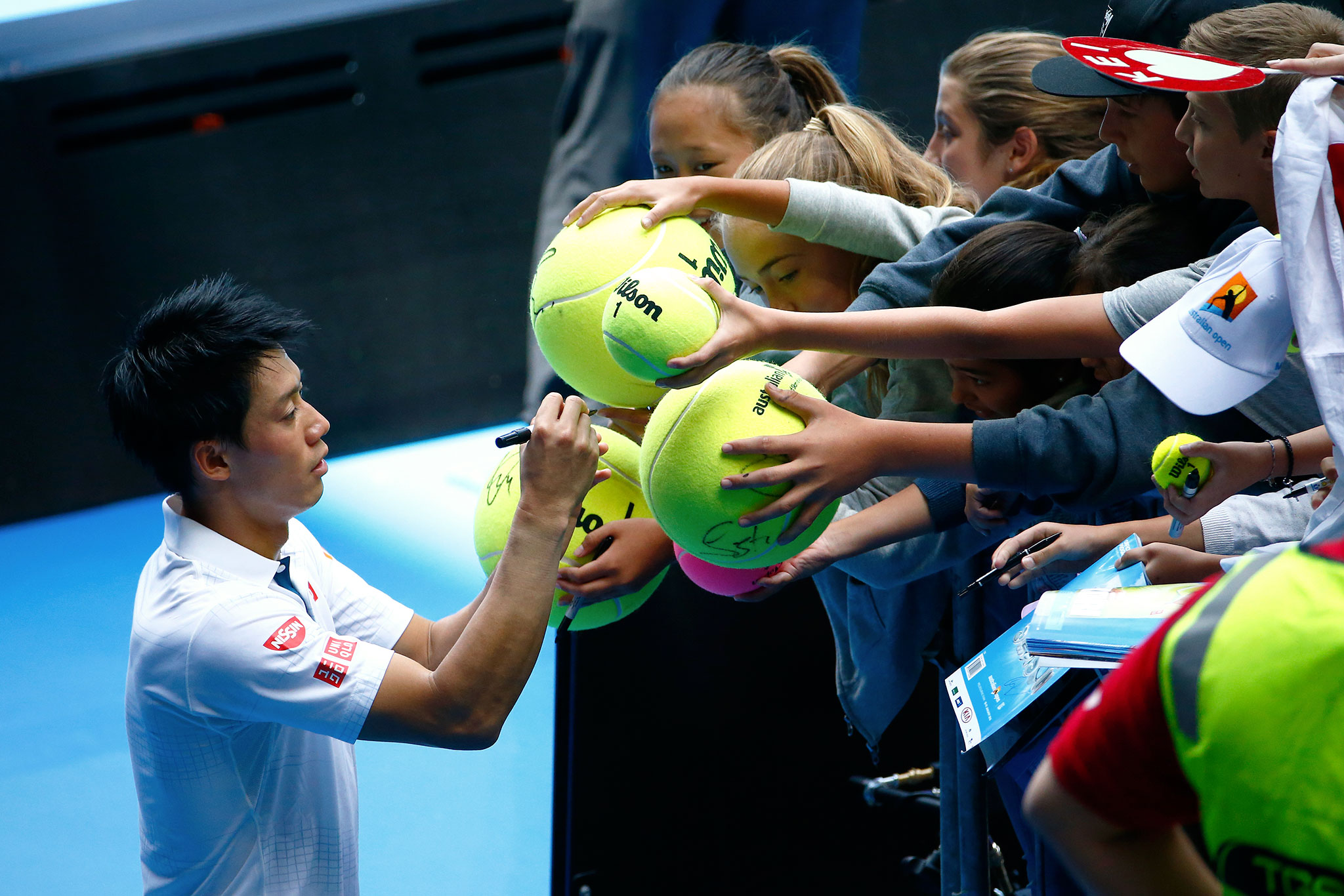Кеи Нисикори, ausopen.com