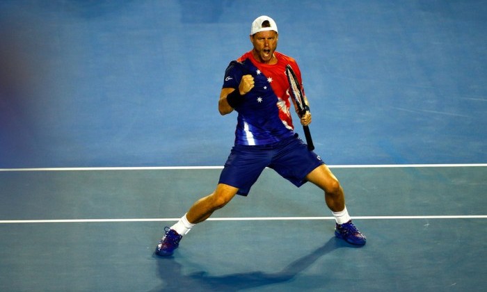Хьюитт получил штраф за поведение в прощальном матче - Australian Open