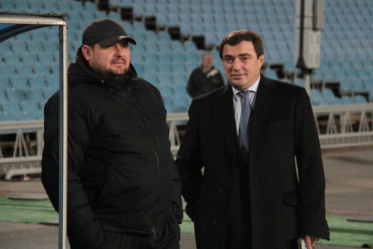 Владимир Мазяр и Вардан Исраелян, fcstal.com.ua