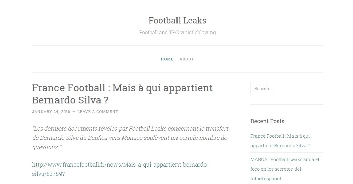 На скандальный сайт Football Leaks заведено дело за шантаж и вымогательство - Другая сторона