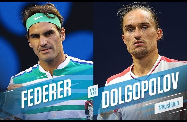 Федерер эффектно лишает Долгополова шансов на Australian Open - Australian Open