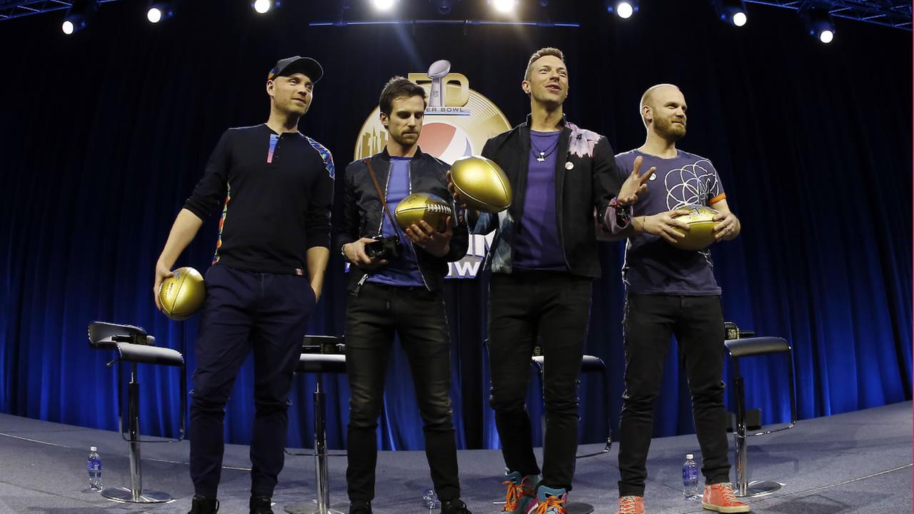 Солировать во время перерыва на Супербоуле будет британская группа Coldplay, Getty Images