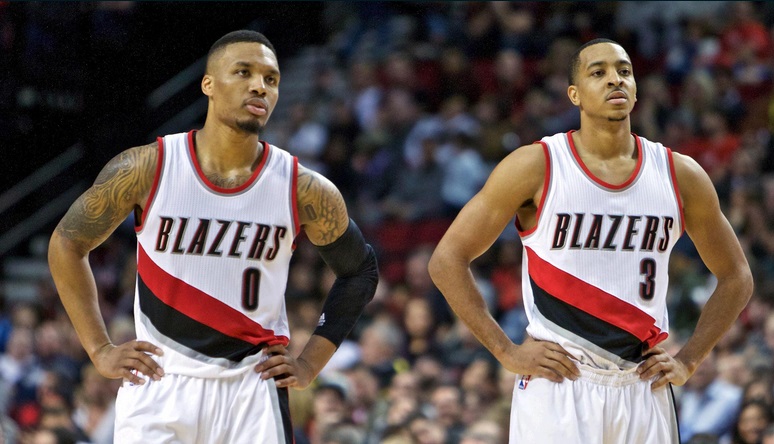 Дэмиэн Лиллард и Си Джей МакКоллум, фото NBA