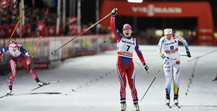 Фалла и Иверсен выиграли спринт - Лыжные гонки