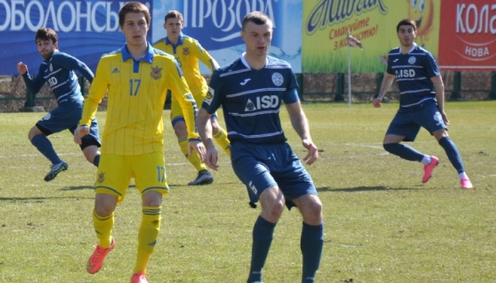 ТМ. Сборная Украины (U-20) сыграла вничью со Сталью - Футбол