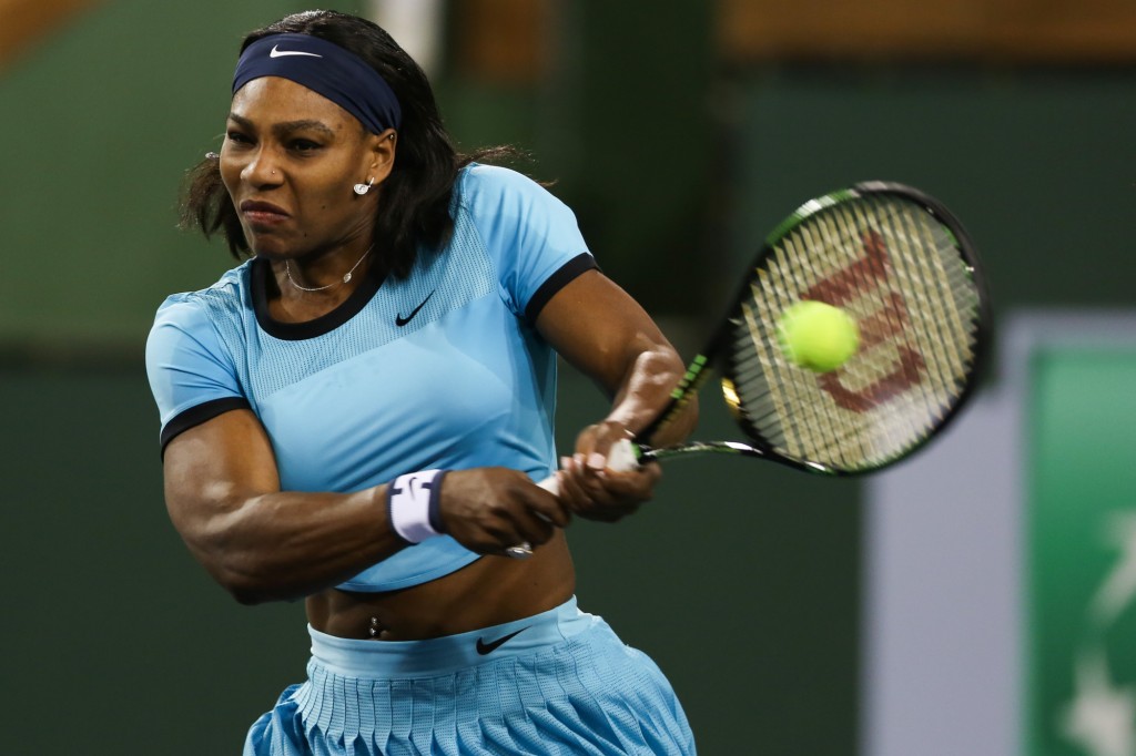 Серена Уильямс, bnpparibasopen.com