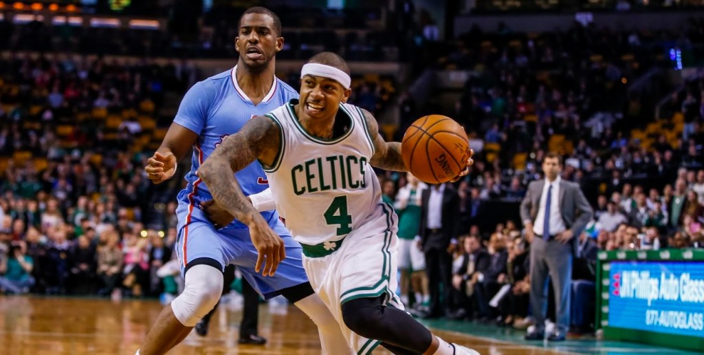 Крис Пол и Айзея Томас, фото USA TODAY Sports