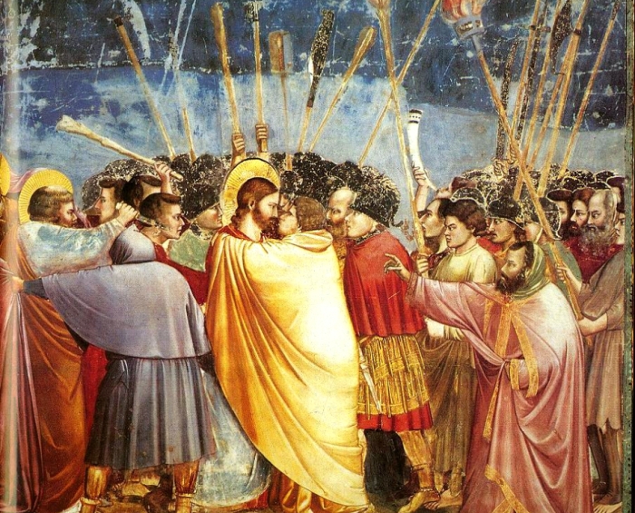Giotto_-_Scrovegni_-_-31-_-_Kiss_of_Judas
