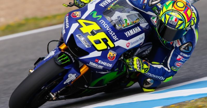 Росси на поуле в Хересе - MotoGP