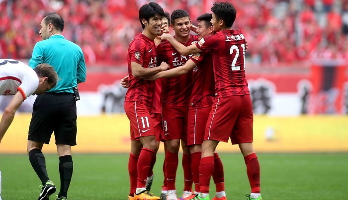 Радость Шанхай СИПГ, фото sports.sina.com.cn