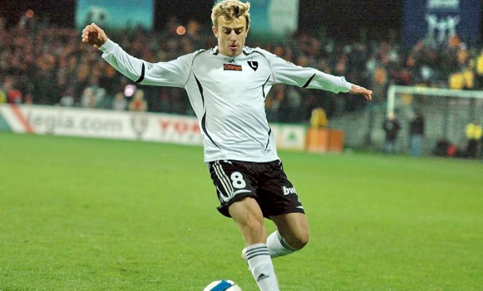 Камил Гросицки в составе Легии, legia.net