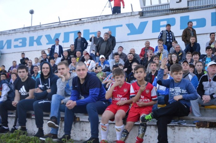 Впервые в этом году Никополь увидел профессиональный футбол, фото nikopol.dp.ua