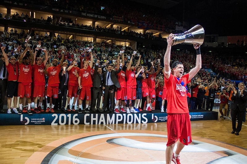 Виктор Хряпа, Euroleague Basketball