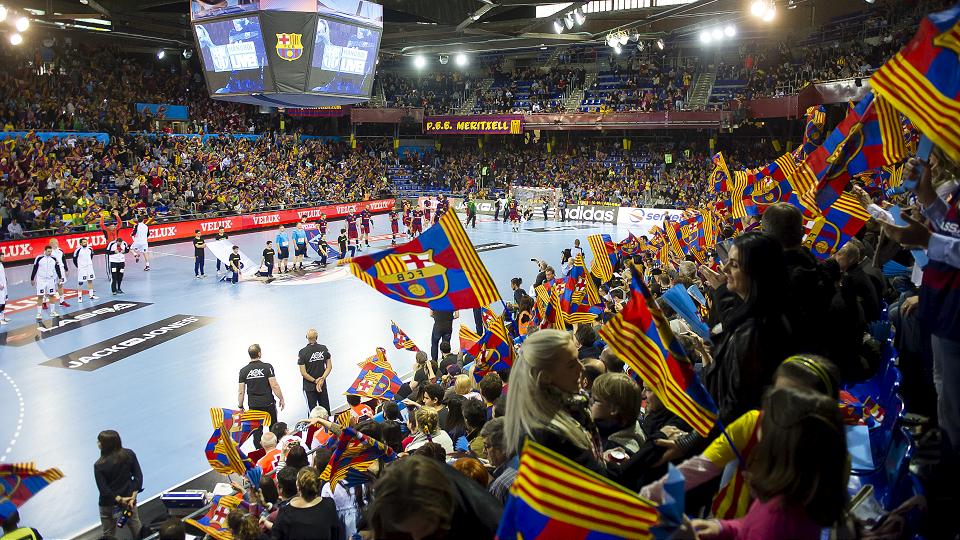 Невероятная поддержка в Барселоне, ehf.eu