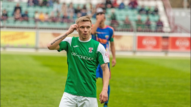 Александр Иващенко забил Десне, в составе которой играл еще осенью, фото fcbrovar.obolon.ua