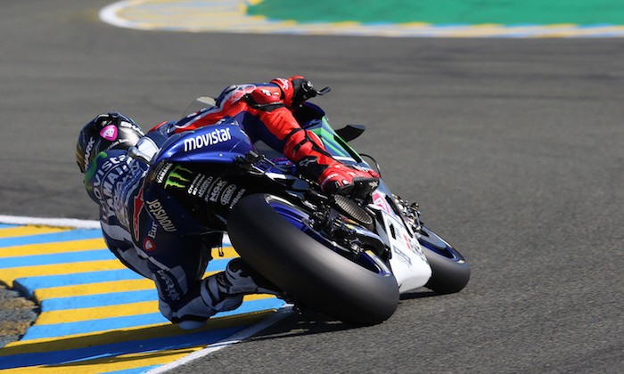 Лоренсо на поуле во Франции - MotoGP