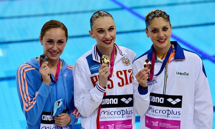 Синхронистка Волошина – вице-чемпионка Европы - Водные виды спорта