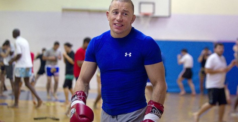 Дайджест MMA: Сен-Пьер готов к Биспингу, Леснар получил синий пояс БДД - MMA