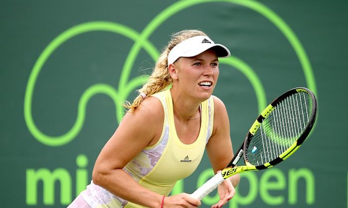 Ноттингем (WTA). Победы Возняцки и Пуиг, вылет Викмайер - Теннис