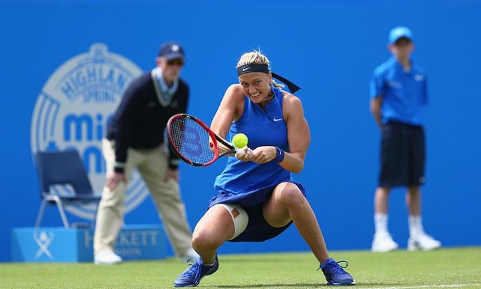 Истборн (WTA). Успех Квитовой, поражения Винчи и Бенчич - Теннис