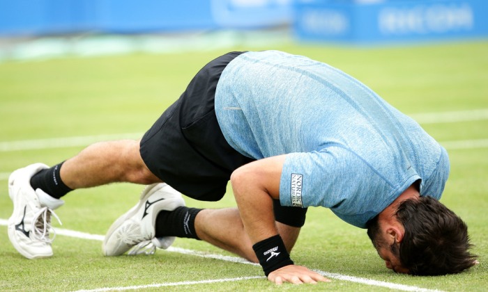 Маркос Багдатис, British Tennis