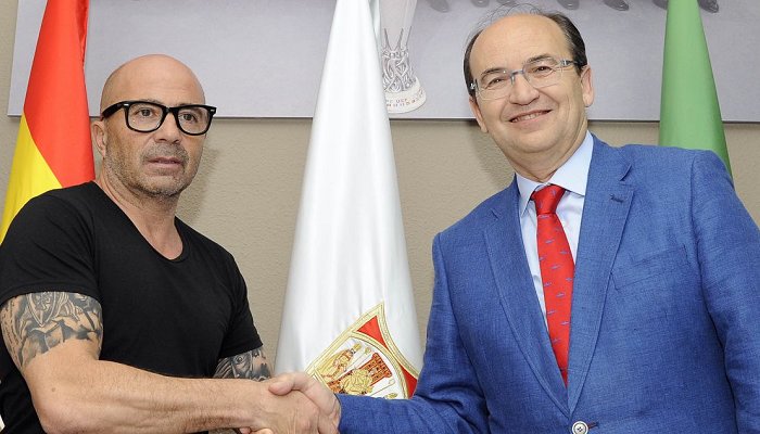 Сампаоли - главный тренер Севильи - Чемпионат Испании
