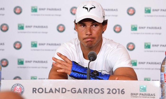 Рафаэль Надаль заявляет о снятии с Ролан Гаррос, rolandgarros.com
