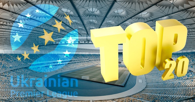 Топ-20 игроков чемпионата Украины (без Динамо и Шахтера). Первая тройка - Чемпионат Украины