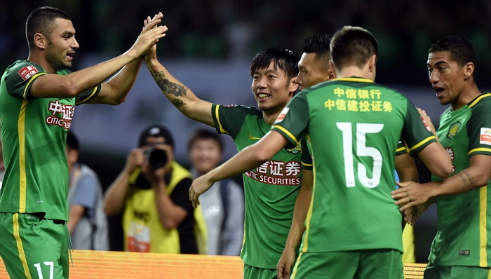 Празднования Бэйцзин Гоань, фото sports.sina.com.cn