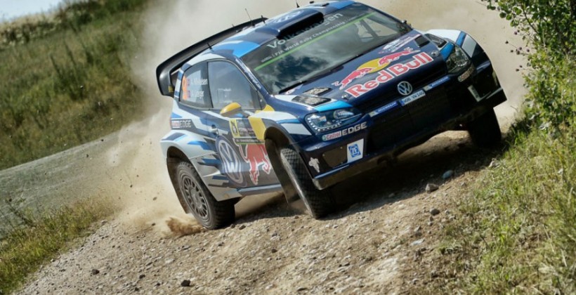 Миккельсен воспользовался проколом у Тянака и выиграл ралли Польши WRC - WRC