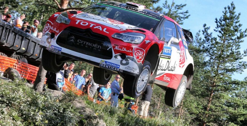 Мик лидирует в первый день ралли Финляндии - WRC