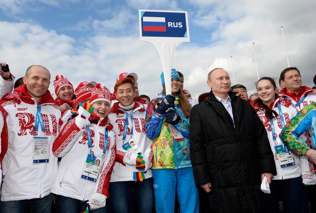Владімір Путін в Сочі під час Олімпіади-2014, Getty Images