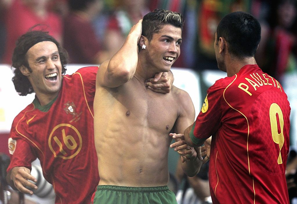 Криштиану Роналду на Евро-2004, Getty Images