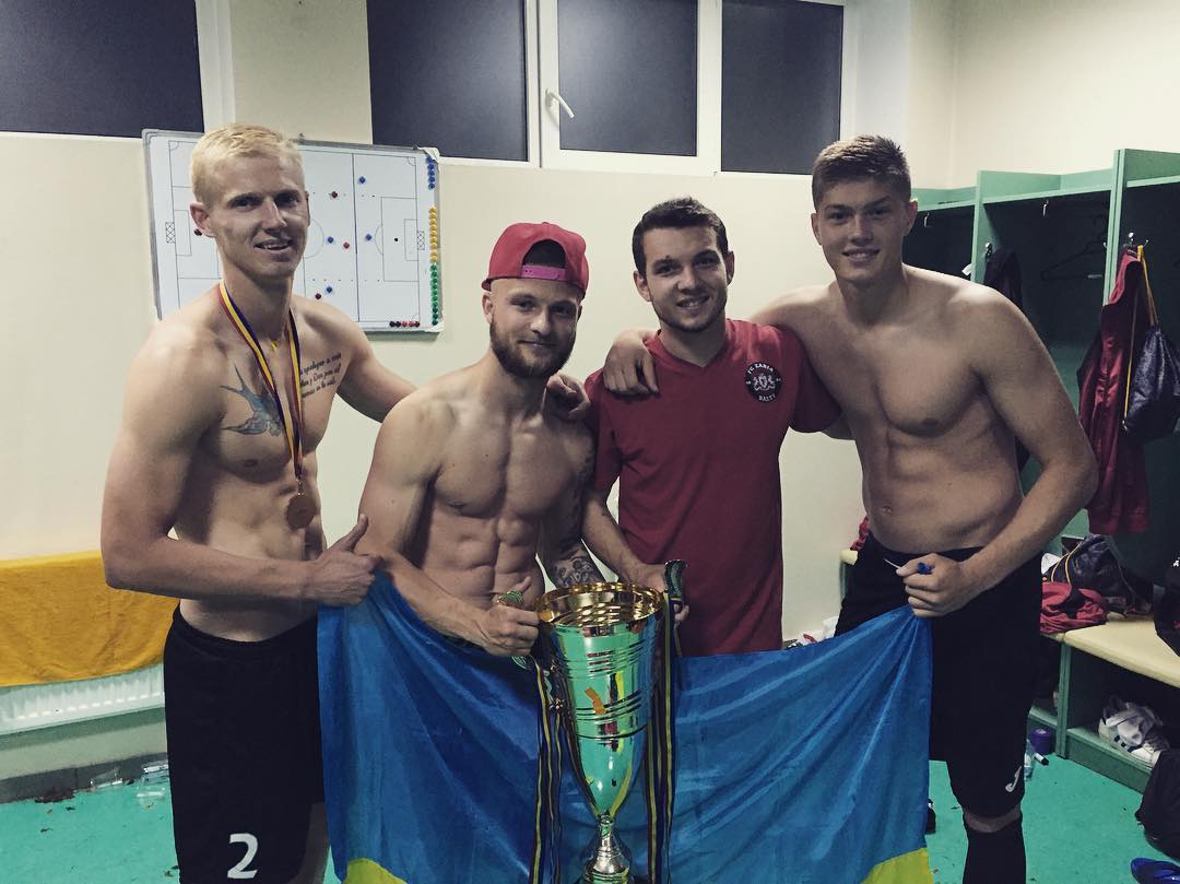 Із земляками Слінкіним, Єрмаченком та Бойчуком, фото fczaria.md