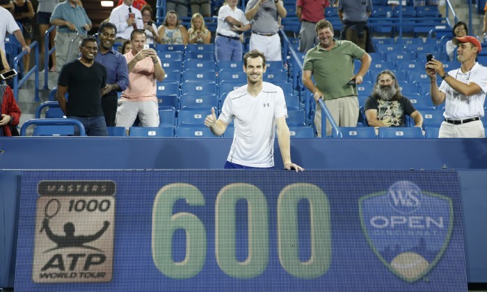 Маррей выиграл 600-й матч в карьере - Теннис