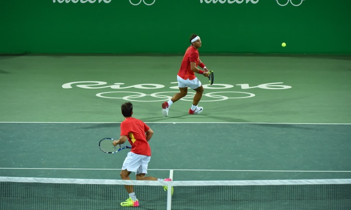 Рафаэль Надаль и Марк Лопес, rio.itftennis.com