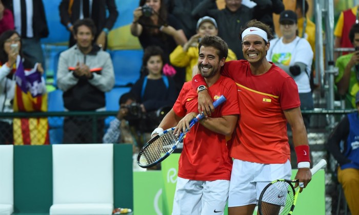 Марк Лопес и Рафаэль Надаль только что гарантировали себе медаль, rio.itftennis.com