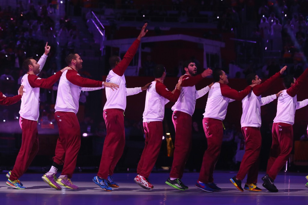 Катар празднует серебро чемпионата мира-2015, Getty Images